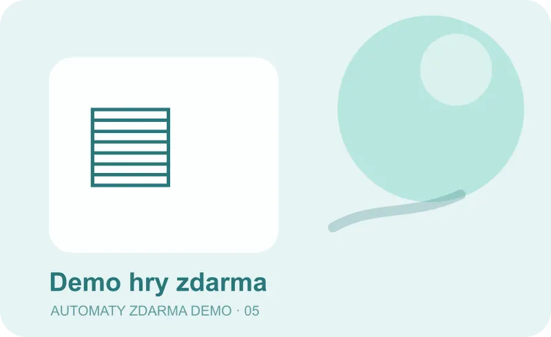 Souhrnná ilustrace tématu s abstraktním herním symbolem