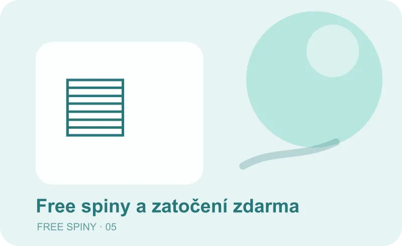 Souhrnná ilustrace tématu s abstraktním herním symbolem