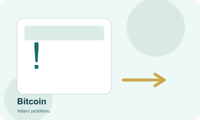 Postup řešení neúspěšné platby přes Bitcoin