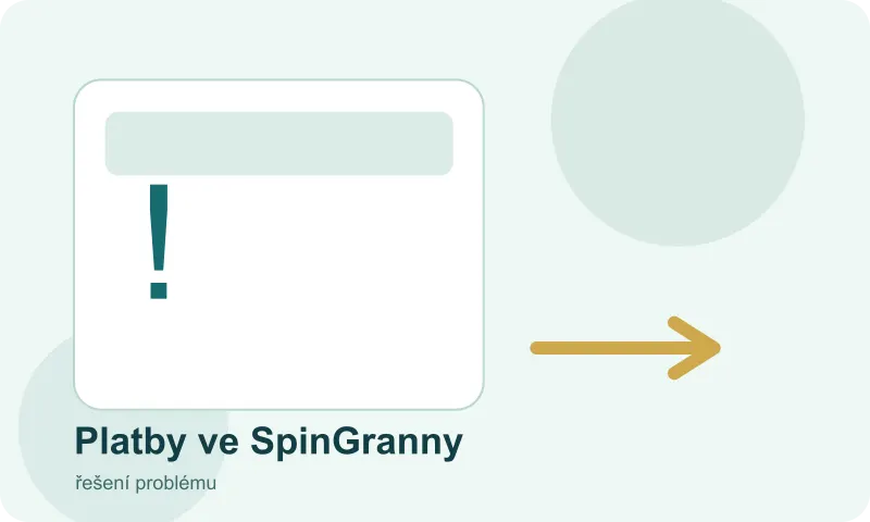 Kroky k bezpečnému vkladu ve SpinGranny